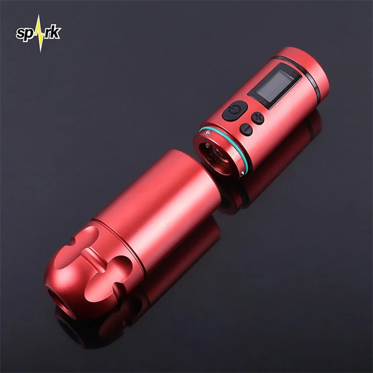Macchina per tatuaggi wireless Spark a doppio utilizzo professionale