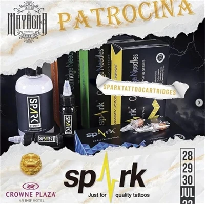 Sponsor delle cartucce SpAark MAYAGNA TATTOO CONVENTION