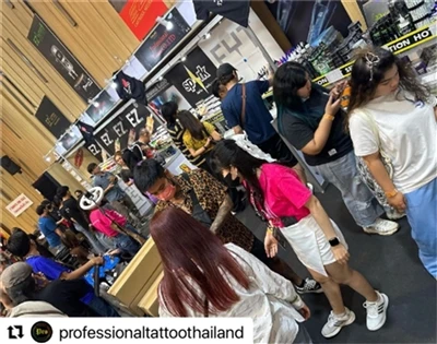 Scintilla al Thailand Tattoo Expo