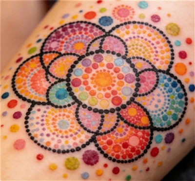 Che cos'è un tatuaggio puntinismo?