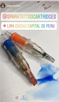 Il grande artista del Perù lavora sempre insieme alle cartucce #spark per il ...