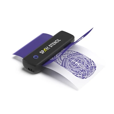 Stampante per stencil per tatuaggi portatile Bluetooth termica ad alta- risoluzione, compatibilità universale, batteria lunga, per artisti