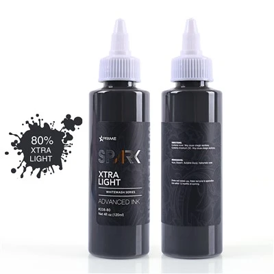 Set professionale di inchiostri per tatuaggi bianchi a lunga durata da 4 OZ 120 ml-organici per tatuaggi e body art