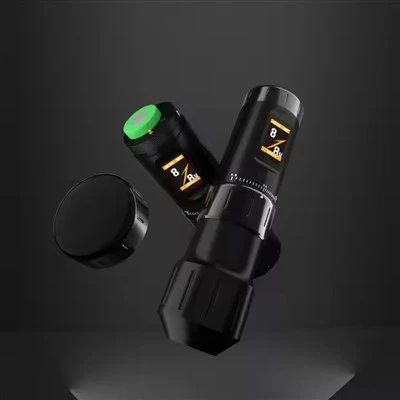 Spark Nuovo arrivo a doppia batteria Rotary Electric Tattoo Penna ricaricabile Body Art Attrezzatura Attrezzatura permanente Elettrica permanente