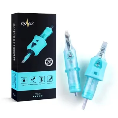 Spark Safe Conveniente 316 Acciaio inossidabile M1 Ago per cartuccia da tatuaggio usa e getta sterile premium per tatuaggi per la carrozzeria