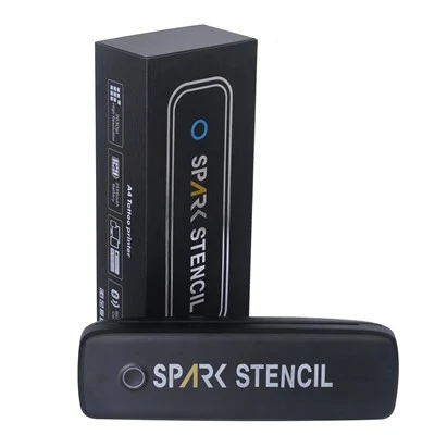 Spark temporanea stampante per tatuaggi bluetooth ad alta efficienza portatile ad alta efficienza per materiale di carta art