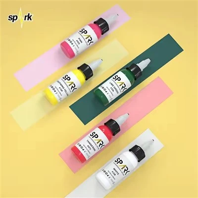Spark Organic 1oz (30ml) skin - amichevole lungo - vibranti duraturi pari da colorare lunghi - Inchiostro tatuatore duraturo per body art