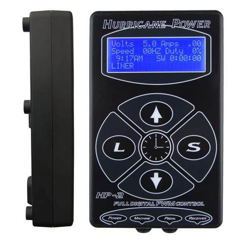 Alimentatore per tatuaggi digitale Hurricane HP-2 economico