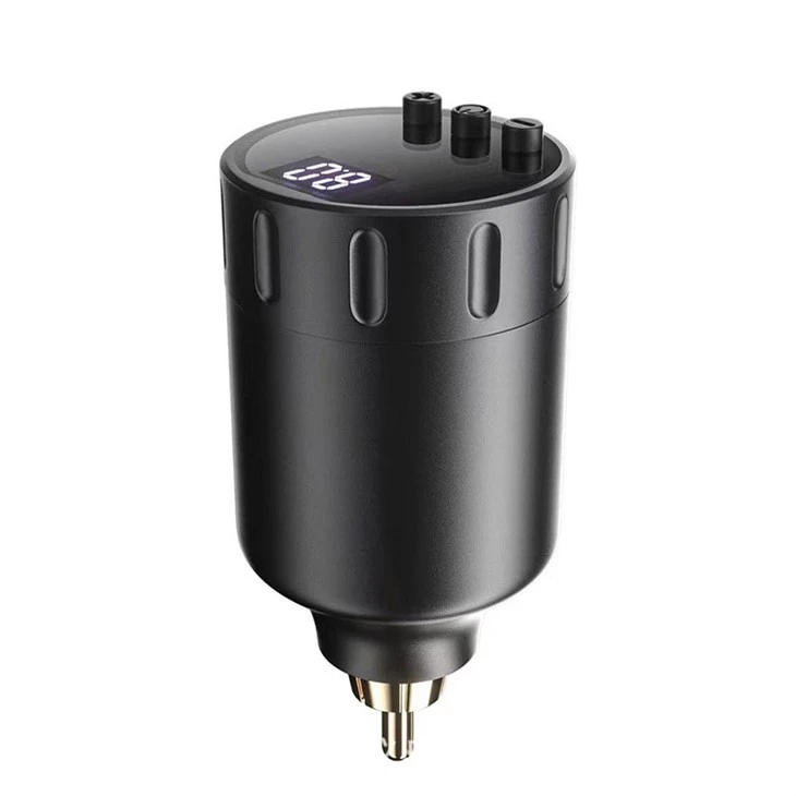 Batteria per tatuaggio wireless con alimentatore per tatuaggio wireless da 1500 mA