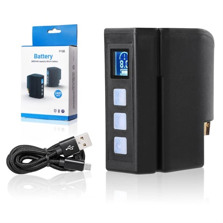 Batteria per tatuaggio wireless con mini alimentatore per tatuaggio wireless da 2400 mAh