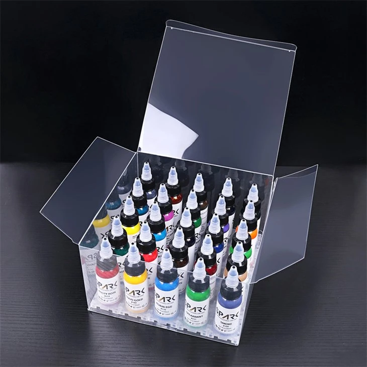 Set di 25 colori Spark Tattoo Ink Tattoo Supply Set di inchiostri per tatuaggi premium