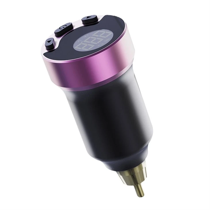 Alimentatore per tatuaggio 30X50mm Batteria per tatuaggio wireless RCA wireless