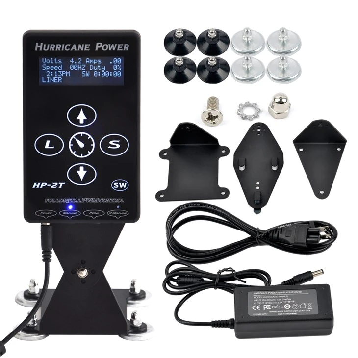 Alimentatore digitale Alimentatore digitale per tatuaggi per macchinette da tatuaggio