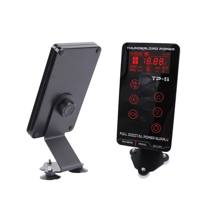 Per macchinette per tatuaggi Alimentatore per tatuaggio LCD