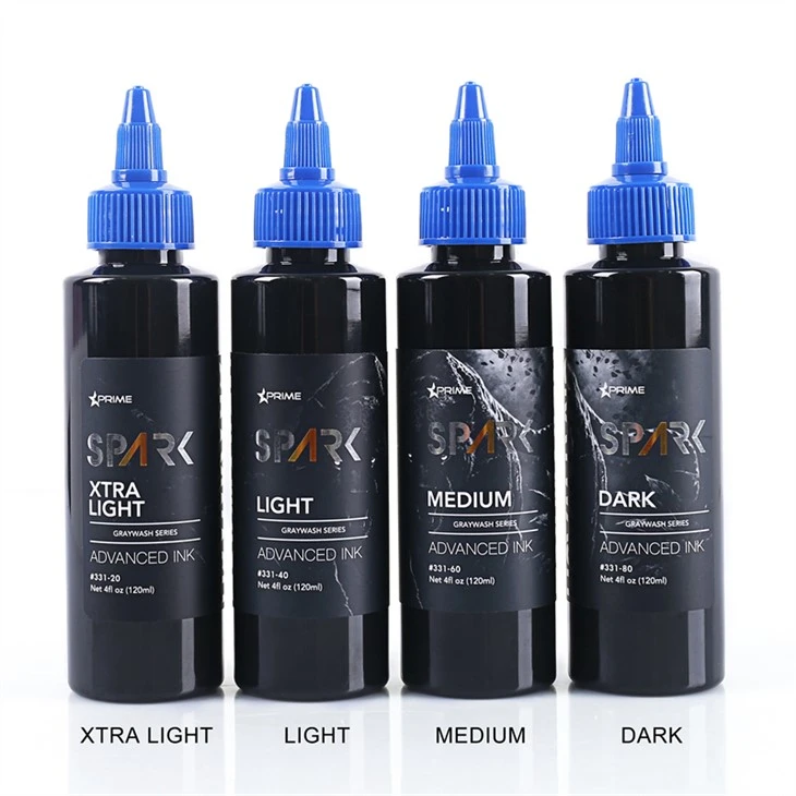 Pigmenti Inchiostro per tatuaggi Graywash Inchiostro per tatuaggi vegano Inchiostro per tatuaggi 4OZ