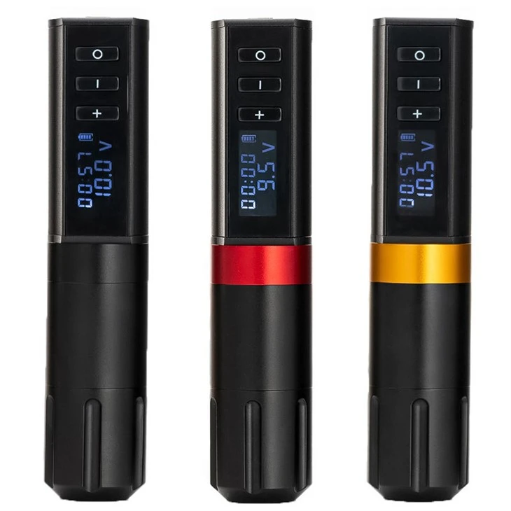 Macchina per tatuaggi efficiente, wireless e a basso rumore