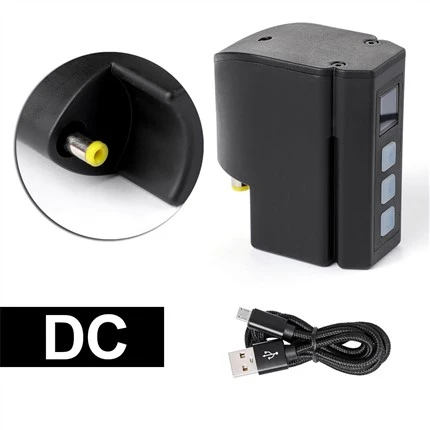 Alimentatore per tatuaggio con batteria per tatuaggio wireless da 2400 mAh