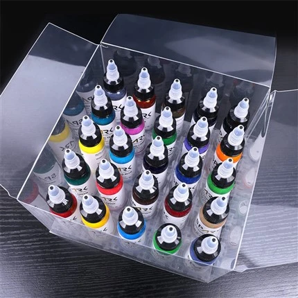 Set da 25 colori Inchiostro per tatuaggi Spark senza piombo Inchiostro per tatuaggi Nero Inchiostro per tatuaggi Nero
