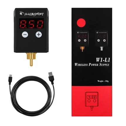 Batteria per tatuaggio con fonte di alimentazione per tatuaggio wireless 5,6 * 4,7 * 3,6 cm 3 * 8 cm