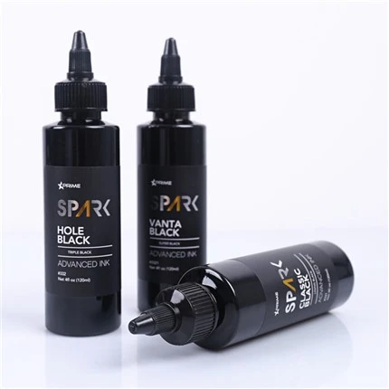 Classic Black 4OZ Lining Black Ink Series Inchiostro per tatuaggi Spark Inchiostro per tatuaggi Black Light