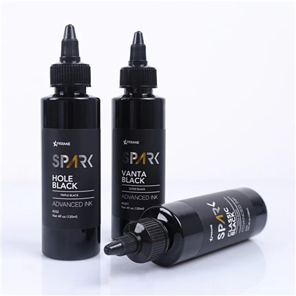 Hole Black 4OZ Triple Black Ink Series Inchiostro per tatuaggi Spark Inchiostro per tatuaggi Black Light