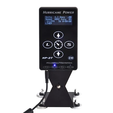 Alimentatore per macchinetta per tatuaggi Hurricane Alimentatore doppio professionale per tatuaggi