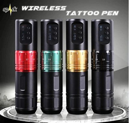 La più recente macchina per cartucce per tatuaggi con motore senza spazzole Spark Wireless di alta qualità per le arti del corpo del tatuaggio