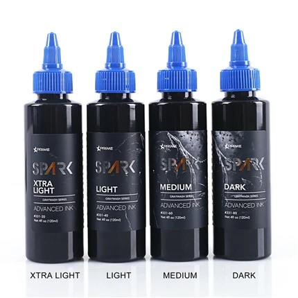 Pigmenti Inchiostro per tatuaggi Graywash Inchiostro per tatuaggi vegano Inchiostro per tatuaggi 4OZ