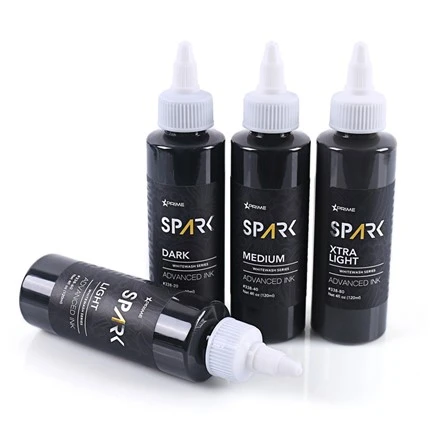Tattoo Ink Spark Original White Wash Set Pigmenti Inchiostro per tatuaggi