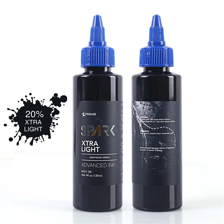 Set di inchiostri per tatuaggi Inchiostro per tatuaggi Professional Black Spark