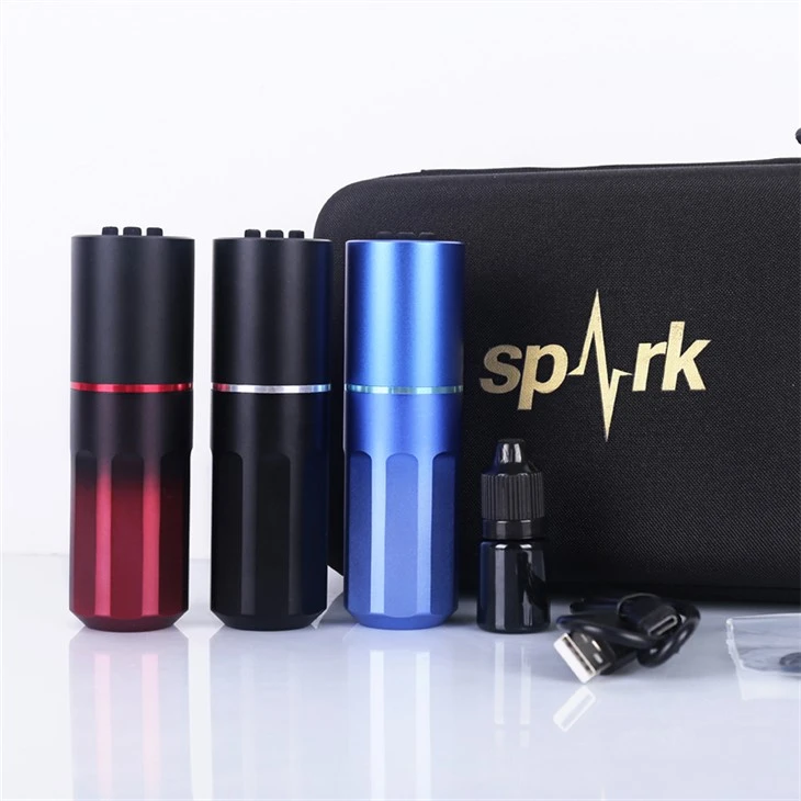 Macchina per tatuaggi Spark Macchina per tatuaggi wireless Forniture per tatuaggi per body art