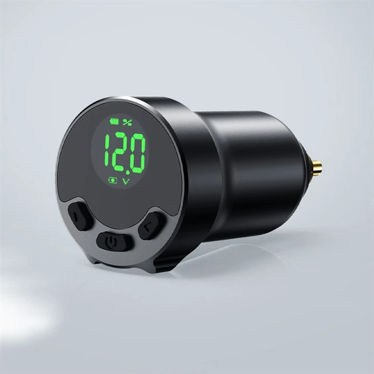 Batteria per tatuaggio wireless RCA 1600mA Il più recente alimentatore per tatuaggio wireless