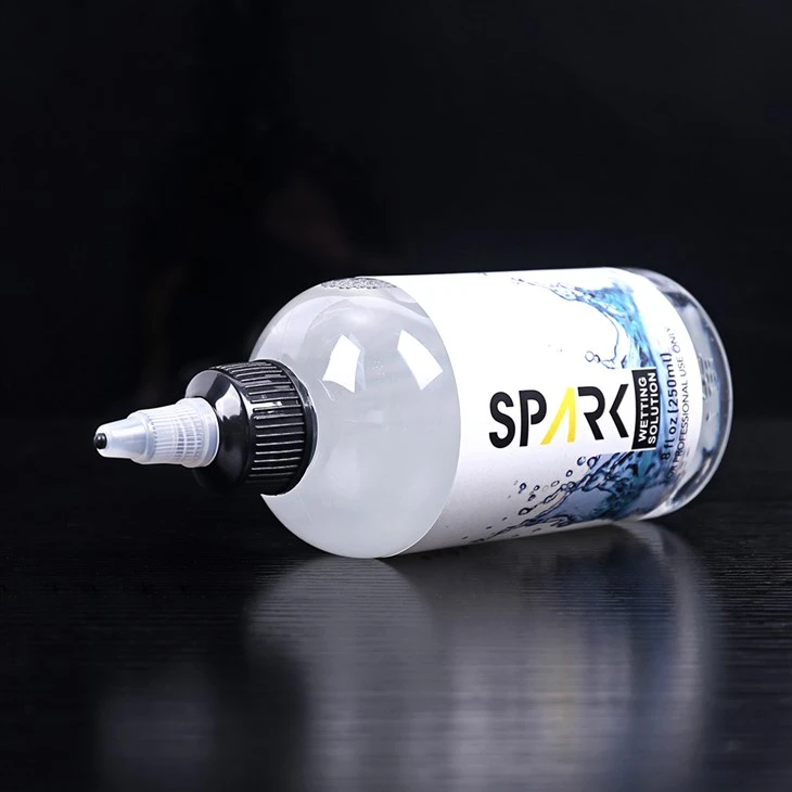 240 ml 8 once in massa Soluzione bagnante per tatuaggi Spark Soluzione miscelante per tatuaggi Spark Inchiostro per tatuaggi Spark