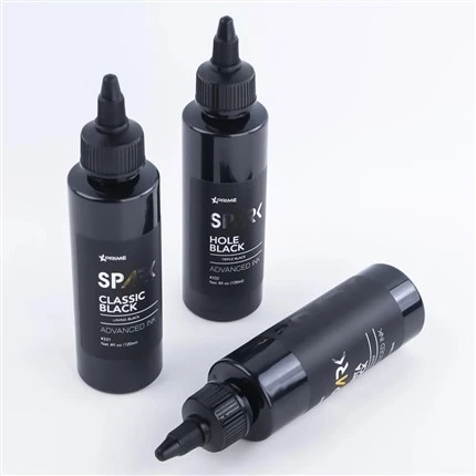 Inchiostro per tatuaggi Black Light Triple Black 8OZ Hole Black Inchiostro nero Serie Spark Tattoo Ink Set di inchiostri per tatuaggi