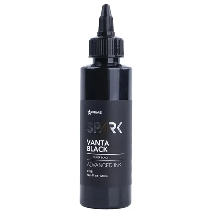 Inchiostro per tatuaggi senza piombo 8OZ Serie di inchiostri neri Classico rivestimento nero Inchiostro per tatuaggi Black Spark Display per inchiostro per tatuaggi professionale